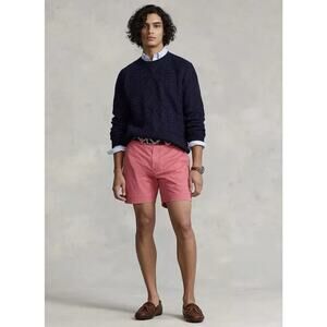 Vintage 90s Men’s 38 X Pleated Front Salmon Prep Old Money Golf Short Izod